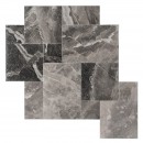 Silver Grey Камък за Шаблонно Редене 1.2 см